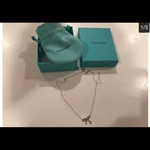 Tiffany and Co. Bow Necklace